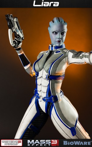 gaming heads,liara,mass effect,figurine,statuette