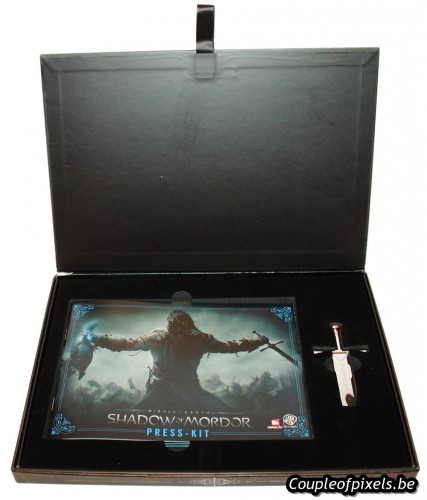 shadow of mordor,l'ombre du mordor,kit presse,déballage