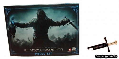 shadow of mordor,l'ombre du mordor,kit presse,déballage