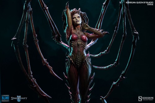 craquage,figurine,résine,kerrigan,sideshow