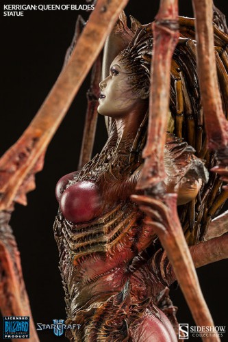 craquage,figurine,résine,kerrigan,sideshow