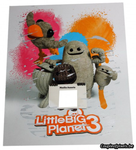 little big planet 3,kit presse,déballage