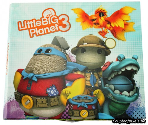 little big planet 3,kit presse,déballage