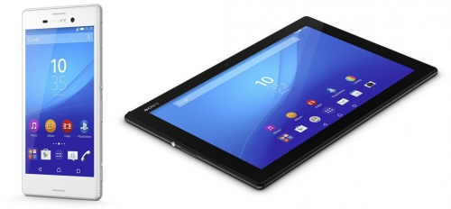 tablette xperia z4,xperia m4 aqua,sony mobile,impressions