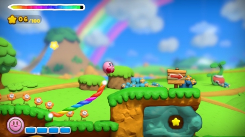 kirby et le pinceau arc en ciel,test,avis,nintendo