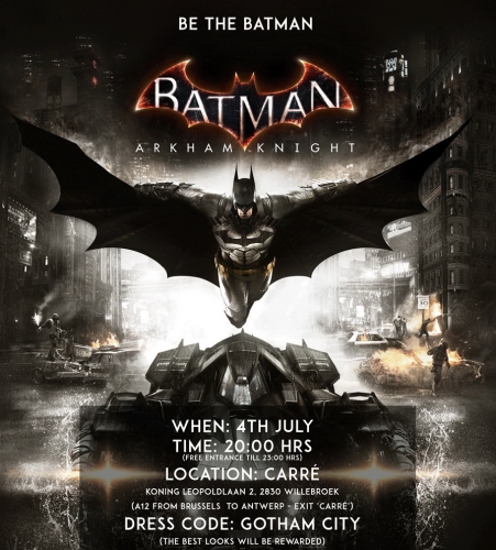 batman arkham knight,soirée,concours,carré