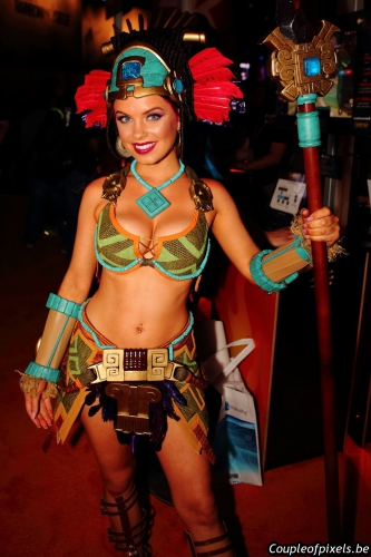 e3 2015,babes,cosplay,sexy,photos