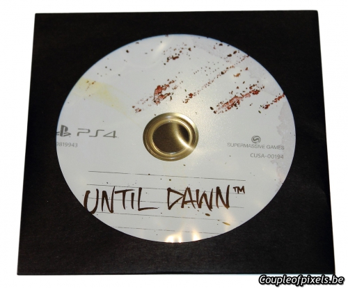 until dawn,kit presse,press kit,déballage,unboxing