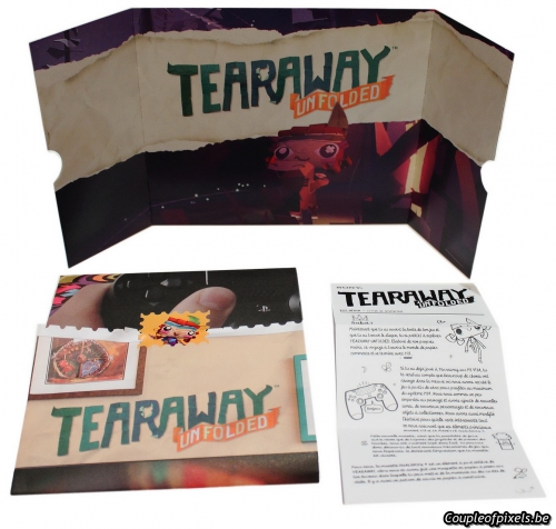 tearaway unfolded,déballage,kit presse