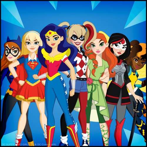 dc super hero girls,comics,dc comics,série,gamer girl,geekette,heroine