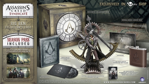 assassin's creed syndicate,collector,charing cross,déballage