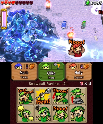 zelda,tri force heroes,3ds,test,avis