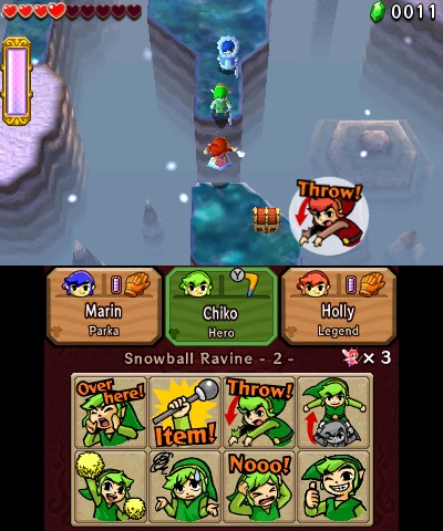 zelda,tri force heroes,3ds,test,avis