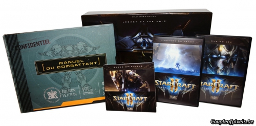 starcraft 2,legacy of the void,collector,déballage