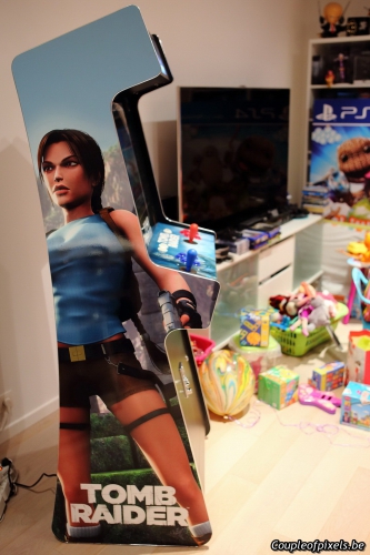 borne,arcade,tomb raider,lara croft,arcade treasures,craquage,avis,présentation