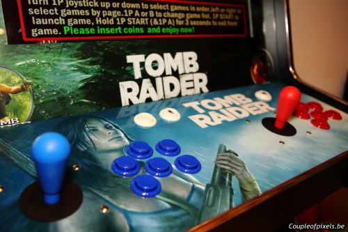 borne,arcade,tomb raider,lara croft,arcade treasures,craquage,avis,présentation