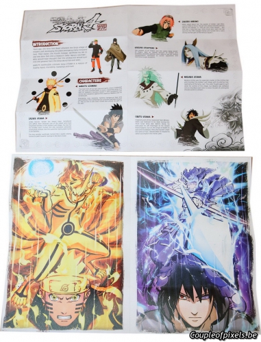 naruto shipuden,ultimate ninja storm 4,déballage,kit presse,press kit,unboxing