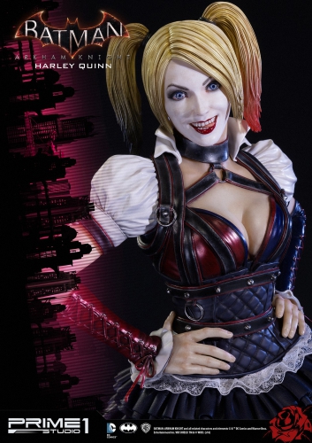 harley quinn,batman arkham knight,prime 1 studio,figurine,statuette