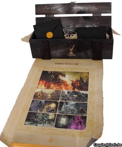 déballage,kit presse,press kit,unboxing,dark souls 3