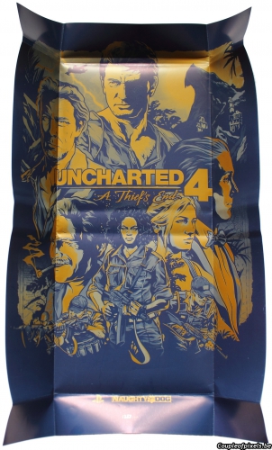 Uncharted 4, kit presse, press kit, déballage, unboxing