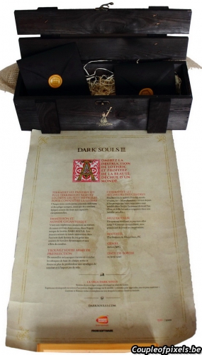 déballage,kit presse,press kit,unboxing,dark souls 3
