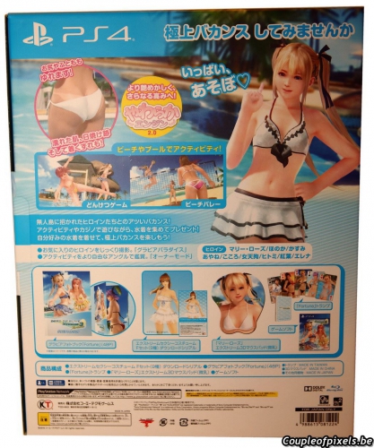 dead or alive xtreme 3,fortune,collector,déballage,unboxing,import