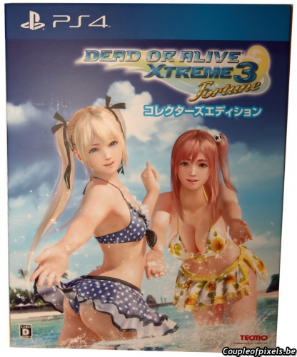 dead or alive xtreme 3,fortune,collector,déballage,unboxing,import