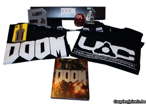 doom,déballage,unboxing,kit presse,press kit,goodies