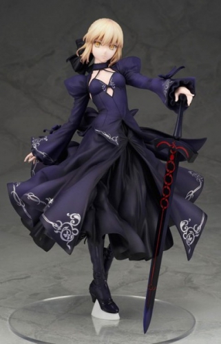 fate grand order,saber,alter,pvc,figurine,craquage