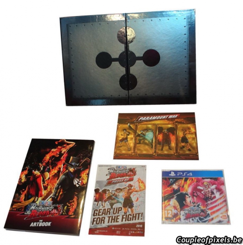 déballage,kit presse,press kit,one piece burning blood,unboxing