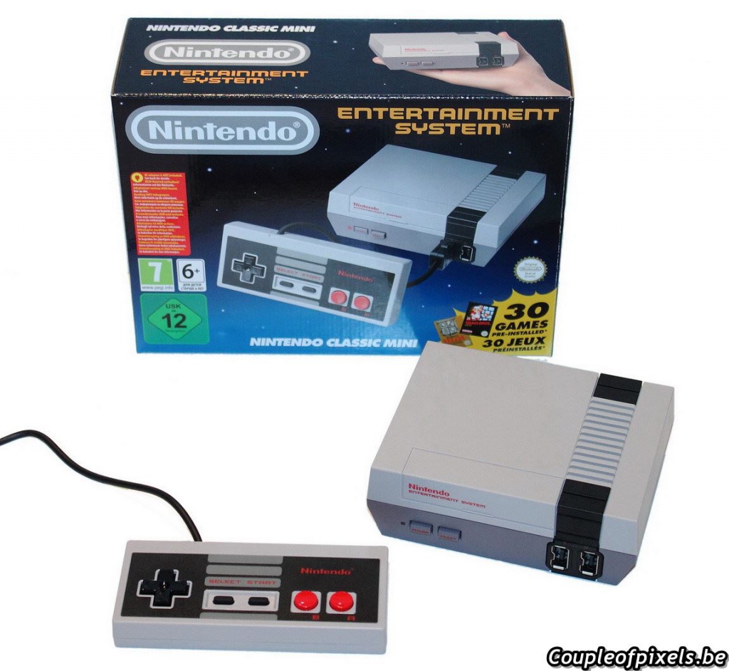 Egenskab øretelefon efter skole Test] La console Nintendo Classic Mini NES nous fait retomber en enfance -  Couple of Pixels