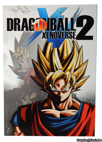 dragon ball xenoverse 2,déballage,kit presse,goodies