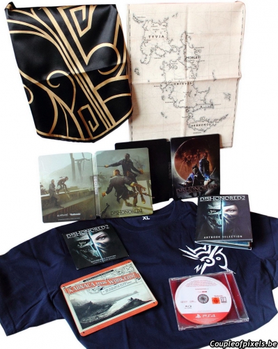 déballage,kit presse,press kit,dishonored 2,bethesda,unboxing