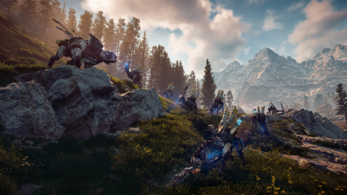 horizon zero dawn,guerrilla games,preview,event,playstation,sony,ps4 pro,ps4