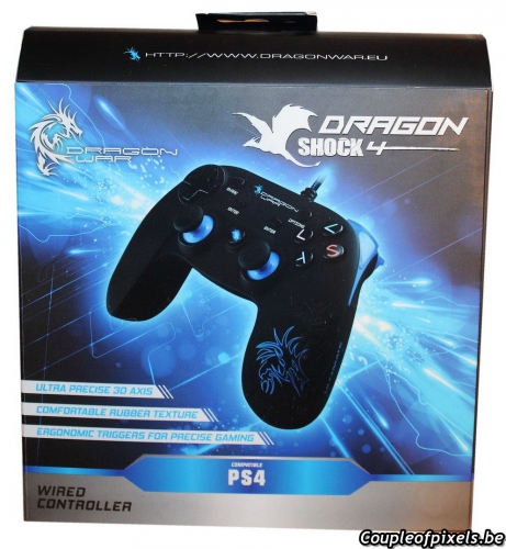 dragon war,dragon shock 4,test,avis,accessoires,manette,pad