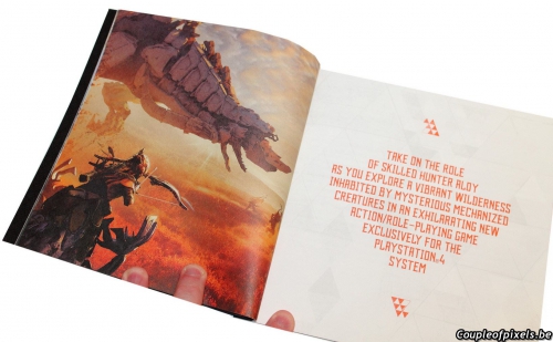 horizon zero dawn,déballage,unboxing,kit presse,press kit