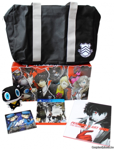 persona 5,atlus,déballage,unboxing,collector,edition premium,take your heart