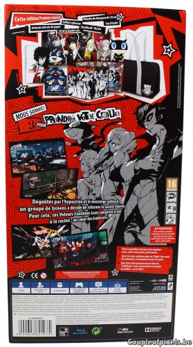 persona 5,atlus,déballage,unboxing,collector,edition premium,take your heart