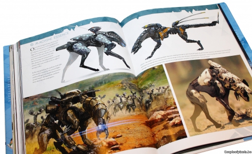 artbook,horizon zero dawn,craquage,guerrilla games