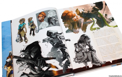 artbook,horizon zero dawn,craquage,guerrilla games