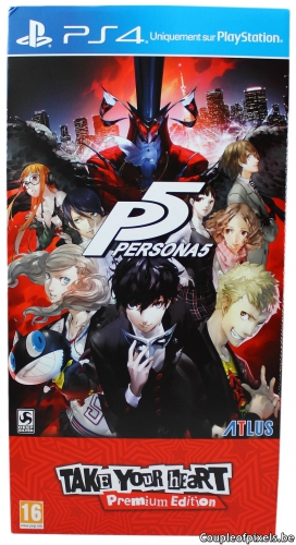 persona 5,atlus,déballage,unboxing,collector,edition premium,take your heart