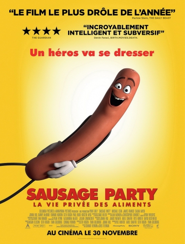 sausage party,saucisses party,avis,critique,film,cinéma