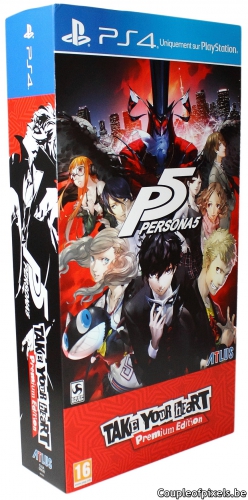 persona 5,atlus,déballage,unboxing,collector,edition premium,take your heart