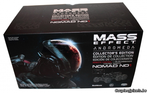 mass effect andromeda,collector,déballage,unboxing