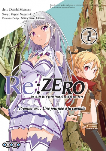 re:zero,re:life in a different world from zero,premier arc,ototo,manga,avis,critique