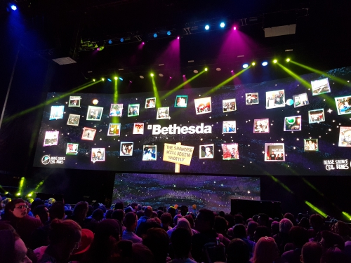 e3 2017,bethesda,conférence,impressions,avis,goodies