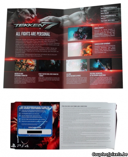 tekken 7,tekken,press kit,kit presse,déballage,unboxing