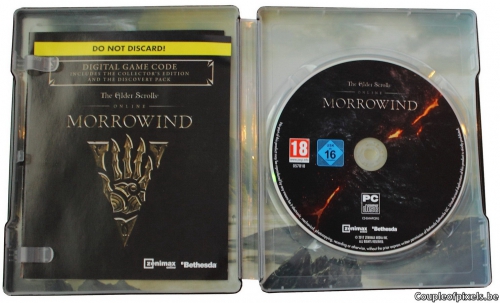 elder scrolls online,morrowind,collector,déballage,unboxing