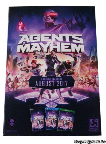 agents of mayhem,déballage,unboxing