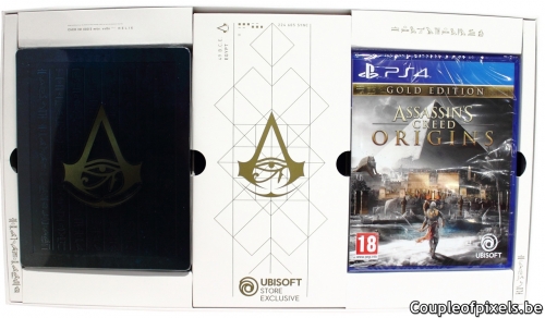 assassin's creed,assassin's creed origins,déballage,unboxing,ubisoft,collector,gold edition